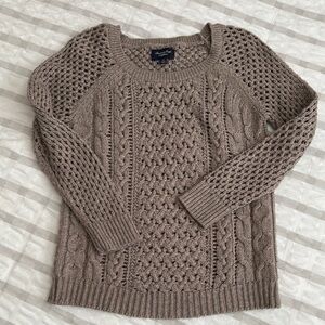 American Eagle Cable Knit Sweater
